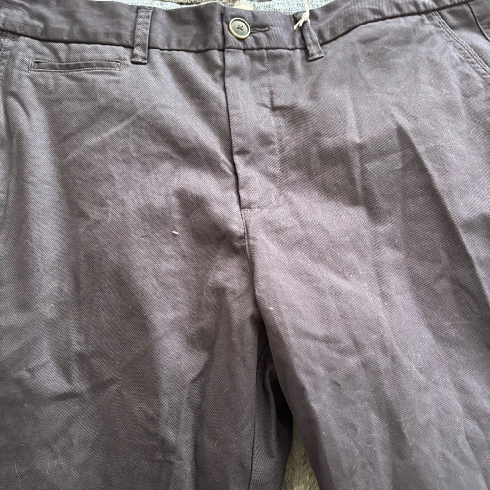 Perk Men's blue Gray feel good slim stretch chinos 35/32 new high quality